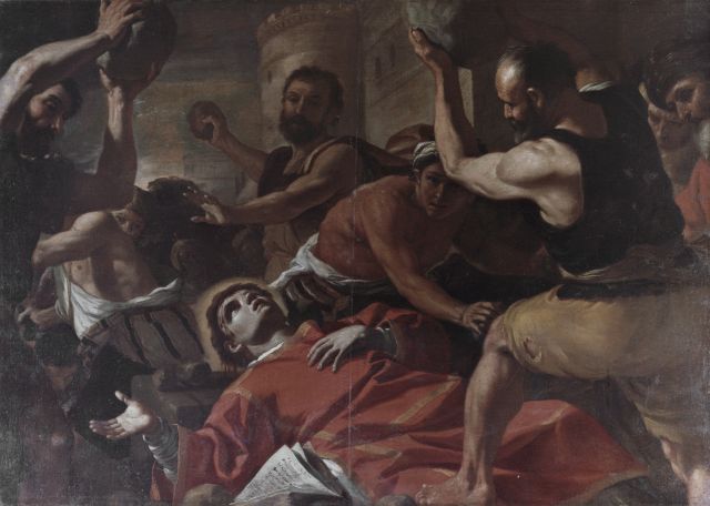 Vasari — Preti Mattia - sec. XVII - Martirio di san Lorenzo — insieme